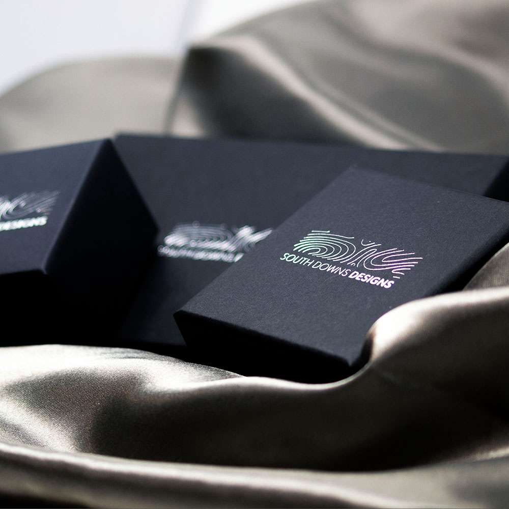 Cremation Ashes Memorial Keepsake Ring - South Downs Designs